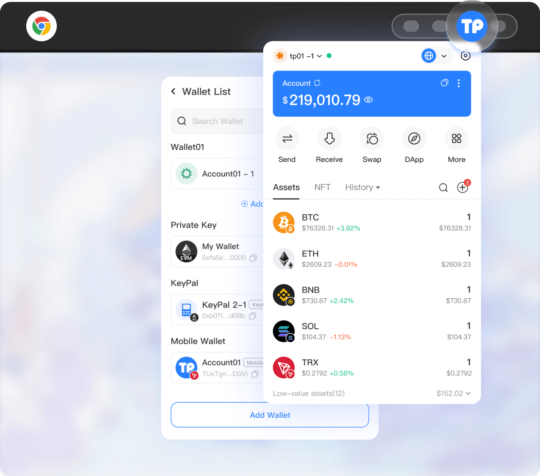 TokenPocket 开发者 SDK 展示